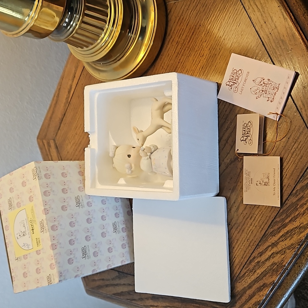 Precious Moments 1986 To My Deer Friend Figurine Enesco New in Box!